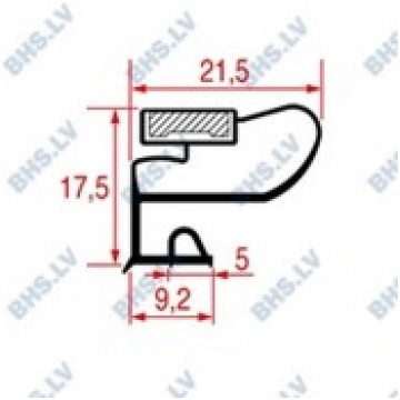ANGLED MIDDLE-EDGED GASKET L2002 LF L3286220