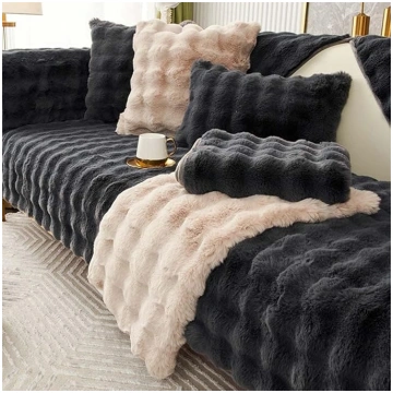 Sofa Cover Velvet Corner Sofa L Shape, Sofa Cover 
