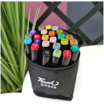Divpusējie marķieri - flomāsteri Touch 24 psc 517