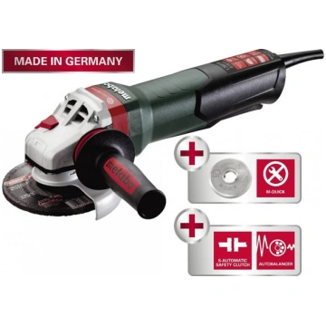 METABO LEŅĶA SLĪPMAŠĪNA WEPBA 17-125 QUICK PROTECT