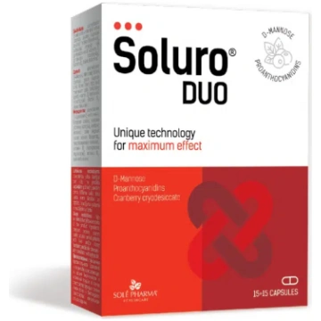 Soluro® DUO, 15+15 kapsulas