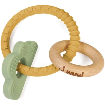 Teether Bite&Play charms gum massager 4m+ cloud ZA