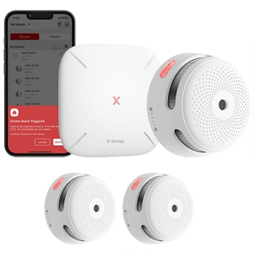 FS31 Smoke Detector Kits: 3x XS01-M & 1x SBS50, X-