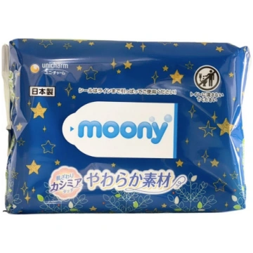 Moony mitrās salvetes, 99% ūdens 60 gab