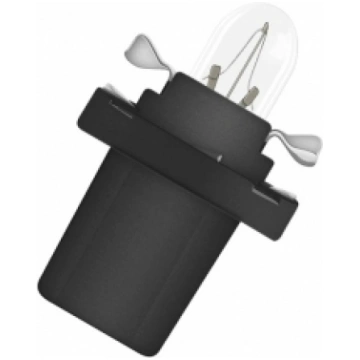 OSRAM Autolampa 12V 1,2W B8.5d Jet black 1gab