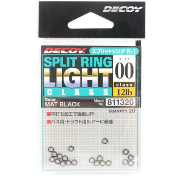 Gredzeni Decoy R-1 Split Ring (Black)