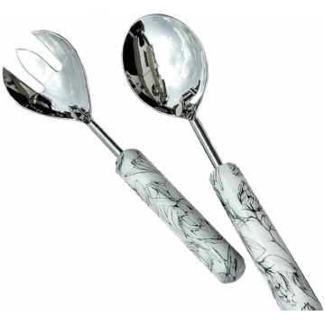 Protea Sketch Salad Spoon Set Koka Living