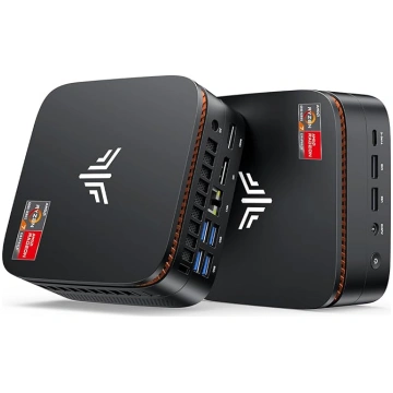 NiPoGi H1 Mini PC W-11 PRO ar A-MD Ryzen 7 6800H (