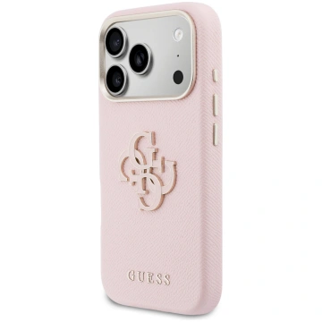 Guess PU Resin Logo Case Aizsargapvalks priekš App