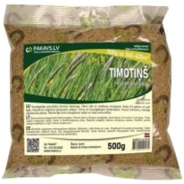 Pakavs Sēklu maisījums zālājam 0,5kg timotiņš