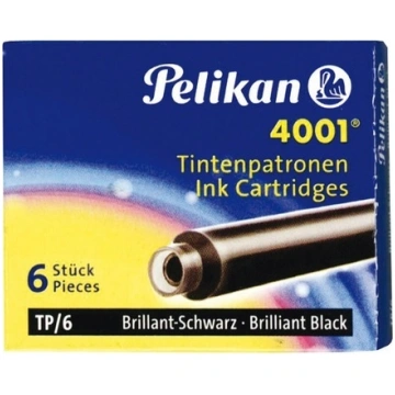 Pelikan Tintes patronas TP/6 Brilliant Black 30121