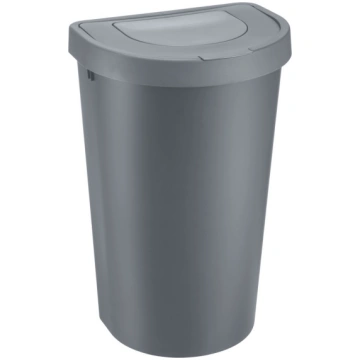 Atkritumu grozs „Seattle Swing“ 45 L, pelēks PLAST