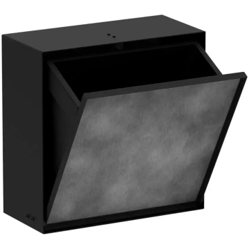 Hansgrohe XtraStoris Rock atkritumu grozs 6 l, mat