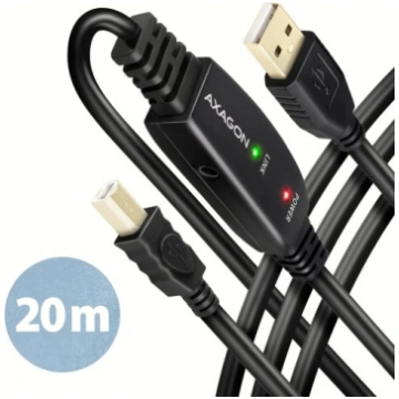 AXAGON USB Repeater Cable, 20 m ADR-220B USB Type 