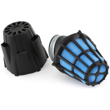 Gaisa filtrs Air Box Polini melns 30° leņķis 46mm 