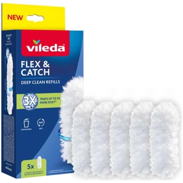 Flex&Catch putekļu slotiņas uzgaļi, 5 gab., 100 % 