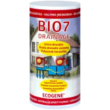Bioaktivators BIO7 Drains 800gr. drenāžas cauruļu 