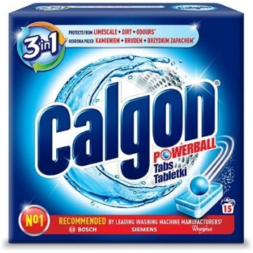 CALGON Powerball 2in1 ūdens mīkstinātāja tabletes 