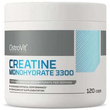 OstroVit Creatine Monohydrate 3300 mg 120 caps
