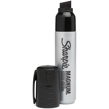 Sharpie Magnum Permanent Markers XL Chisel Tip Bla