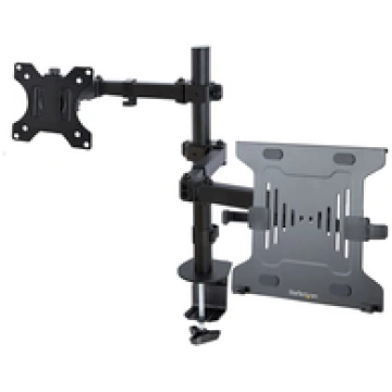 Monitor Arm with VESA Laptop Tray For a Laptop (4.