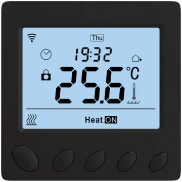 Programmējams elektroniskais termoregulators ar Wi