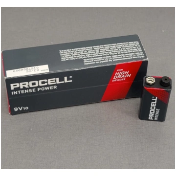 BAT.9V Duracell Procell Intense 6LR61 9V Alkaline