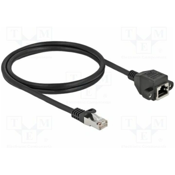Extender Ethernet; S/FTP; Cat 6a; RJ45 socket,RJ45