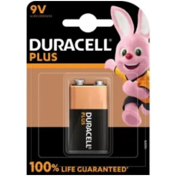 Baterija Duracell 9V Power Plus