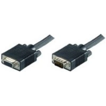 MicroConnect SVGA HD15 1m M-F Extension DoubleShie