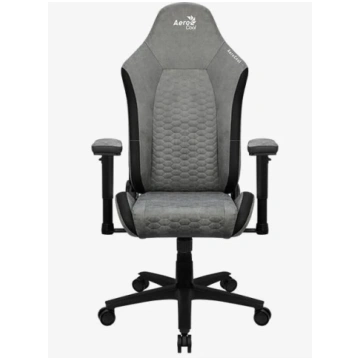 Fotel AEROCOOL CROWN Aerozamšādas akmens pelēks