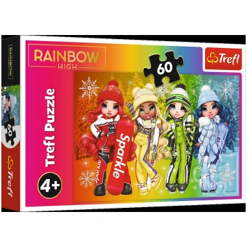 TREFL TREFL RAINBOW HIGH Puzle, 60 gab