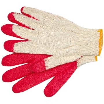 ONE SIDE COATED GLOVES / 10PAIRS (74164)