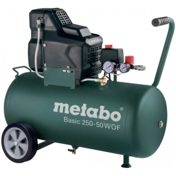Kompresors Basic 250-50 W OF, bez eļļas, Metabo