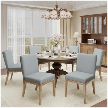 COLAMY Dining Room Chairs, Set of 6, Modern Dining