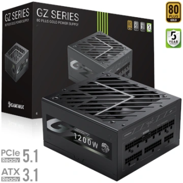 Gamemax PSU GZ 1200G 1200 W Gold Full Modular GZ 1