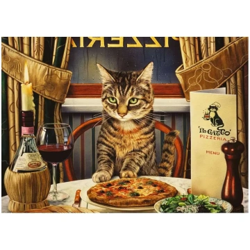 Puzzle Dinner alone 300 Ravensburger