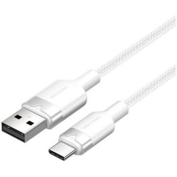 Vention USB 2.0 A uz USB-C 3A kabelis CTNWH, 2m, 3