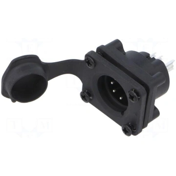 Connector: XLR | socket | male | AXS | 7.5A | 133V
