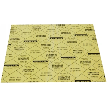 Blīvju loksne Temafast‑E 5x1500x1500 mm
