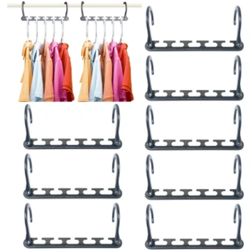 Wonder Hanger Max garderobes skapja organizators, 