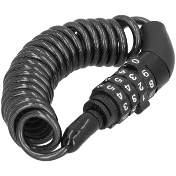 Helmet Cable Lock 4 Digit Password Anti?Theft Mult