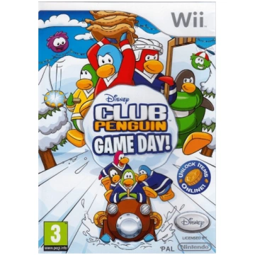 Lietots - Wii Club Penguin: Game Day