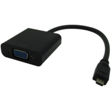 MicroConnect HDMI Micro - VGA adapter M-F HDMI Mic