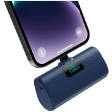 Mini pārnēsājamais akumulators 5200 mAh, 20 W ar P