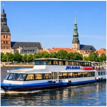 “Riga River Tour” pilsētas panorāmas kruīzs 2 pers