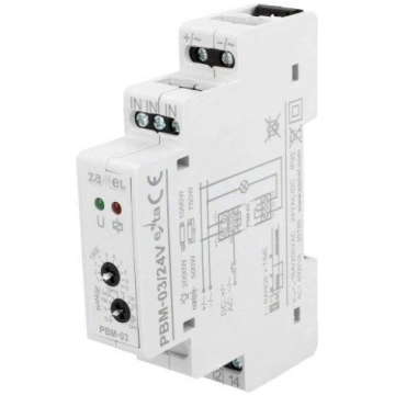 Relay: installation; bistable,impulse; NO; Ucoil: 