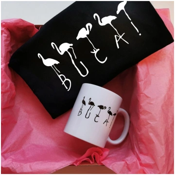 Dāvanu komplekts "Buča" (T-krekls + krūze) Latvieš