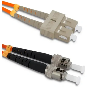 Qoltec Fiber optic patchcord SC/UPC - ST/UPC | Mul