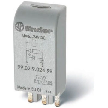 Finder Modul EMC LED zielony 28 - 60V AC / DC (99.